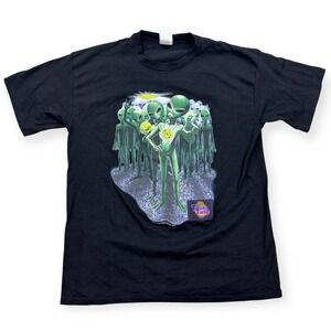 Vintage Touch Tone Alien T-Shirt Men's XL Wild Oats 1990's Made In USA